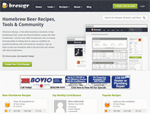 Tablet Screenshot of brewgr.com